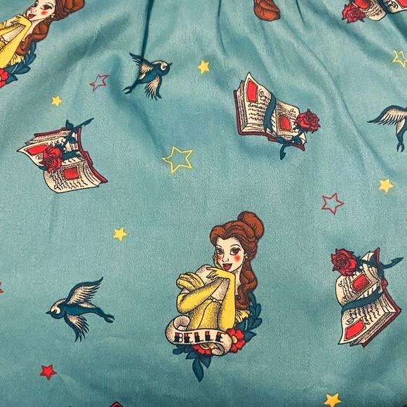 NWOT Disney Beauty and the Beast Belle Pin-up Style Dress - Picture 4 of 5